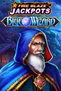 Fire Blaze Jackpots Blue Wizard